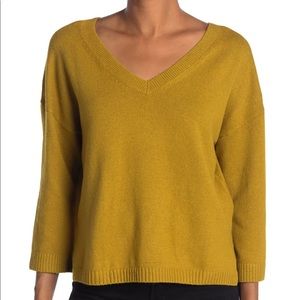 MADEWELL SZ XL Double-v Pullover In Savannah Moss